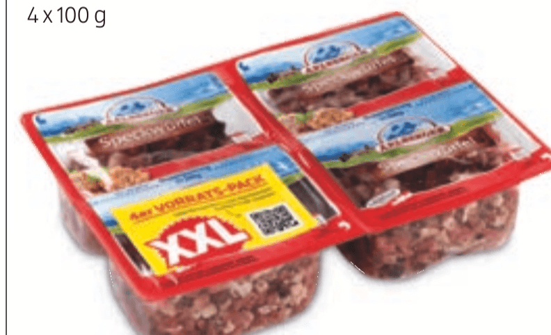 Slanina v kockah XXL 4 x 100 g - Akcija v trgovini Hofer