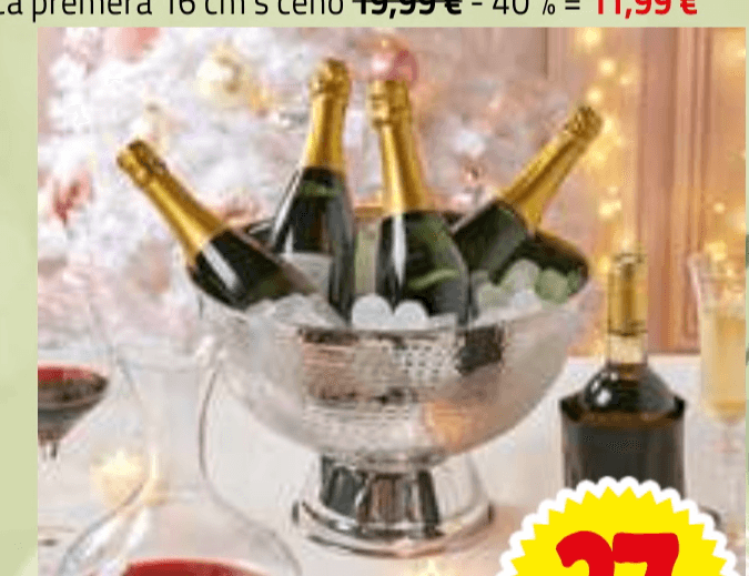 Vedro za vina - Akcija v trgovini E.Leclerc