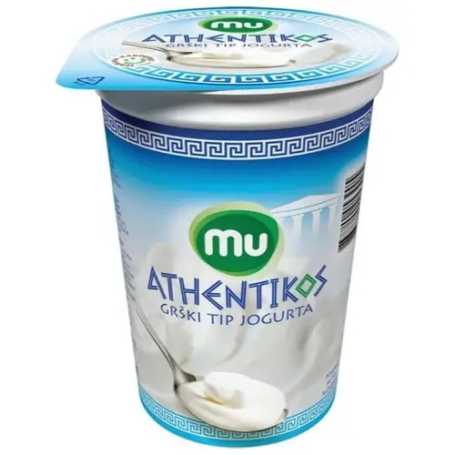 Grški tip jogurta Mu Athentikos 430 g Akcija v trgovini Tuš