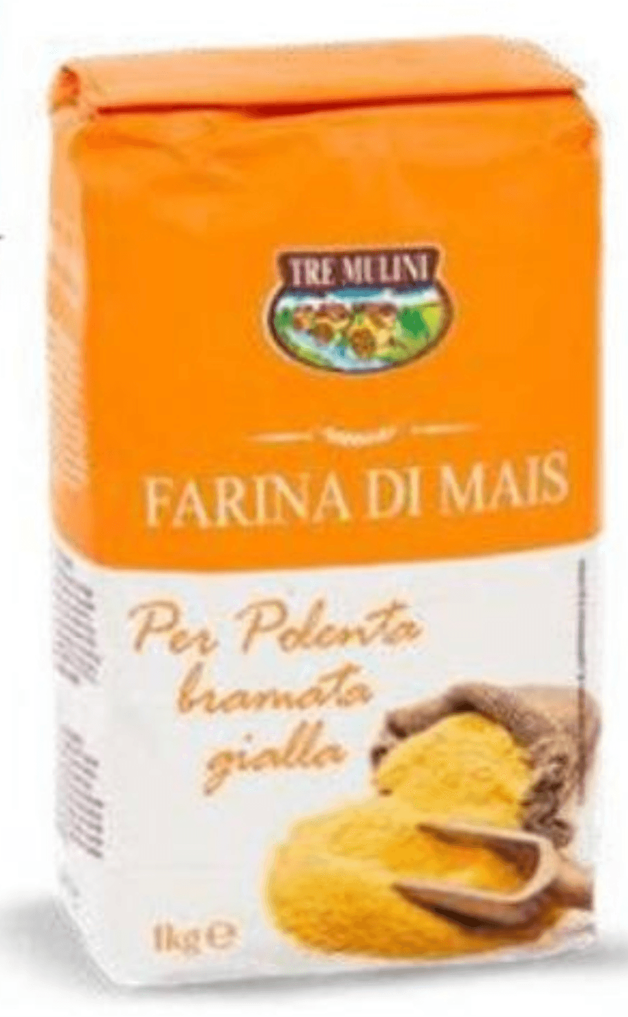 Koruzna moka za polento 1 kg TRE MULINI - Akcija v trgovini Eurospin