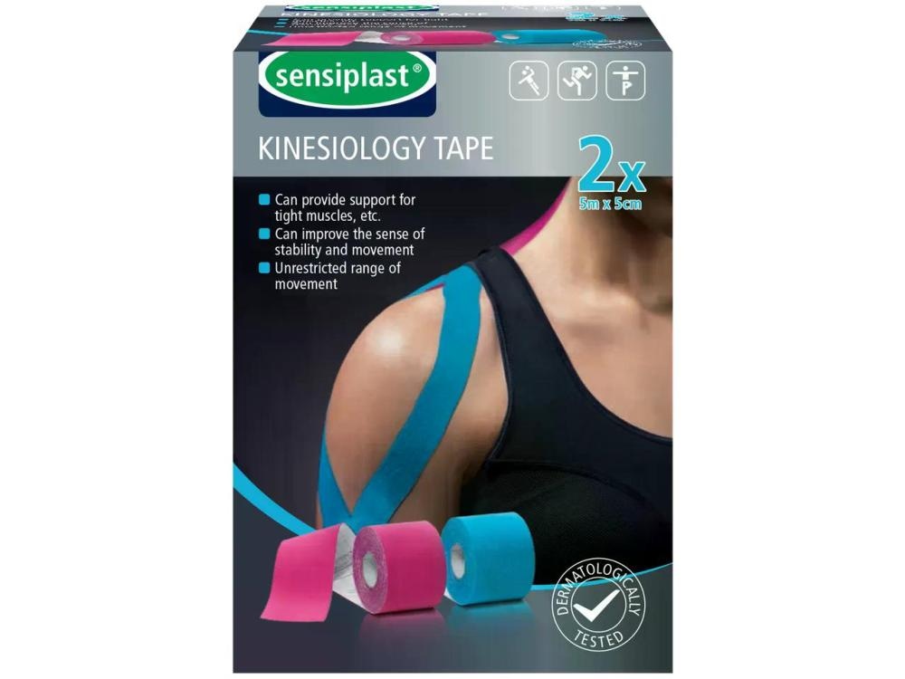Sensiplast Kineziološki trakovi pribl. 5 m x 5 cm Akcija v trgovini Lidl