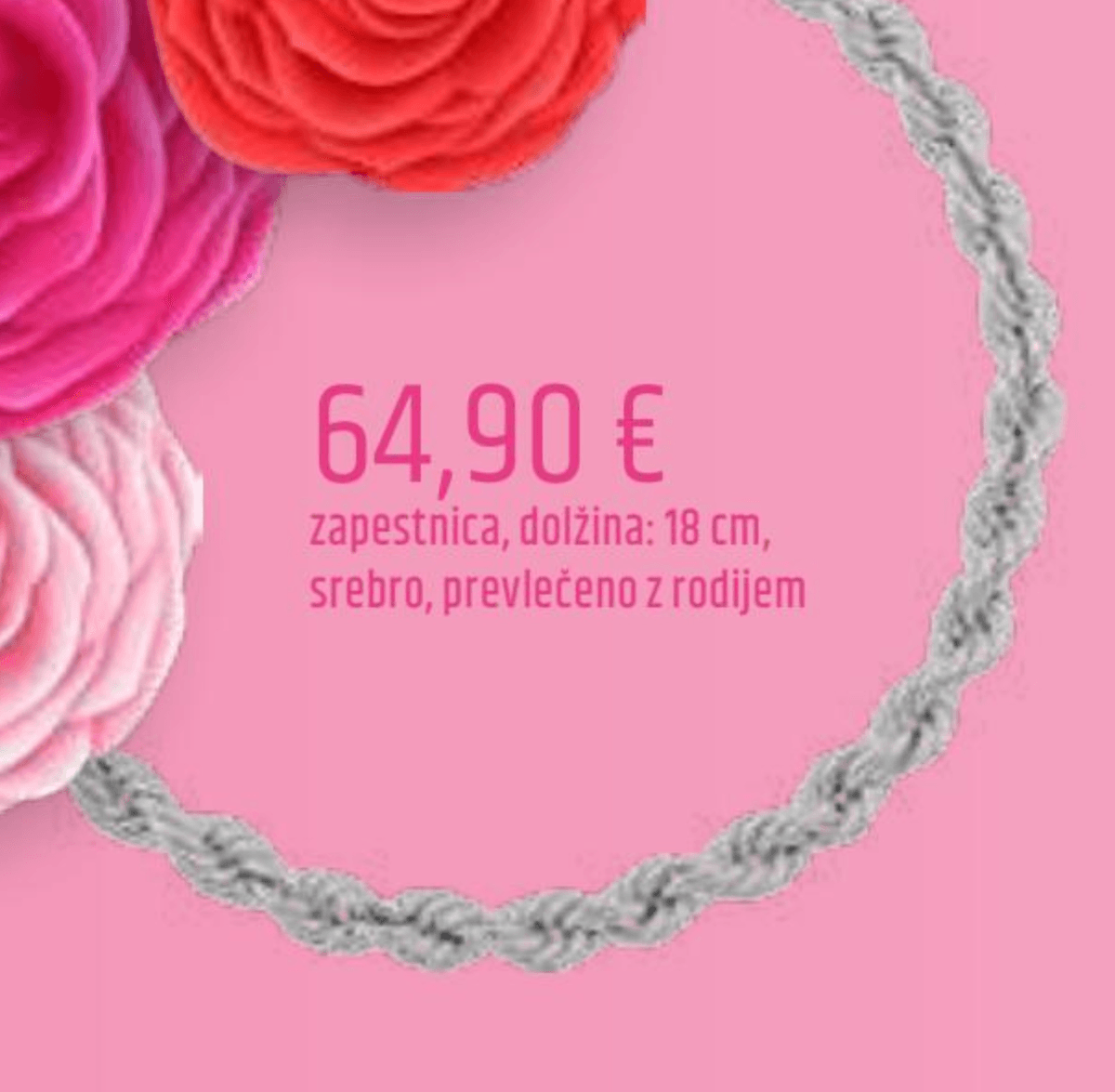 Zapestnica - Akcija v trgovini E.Leclerc