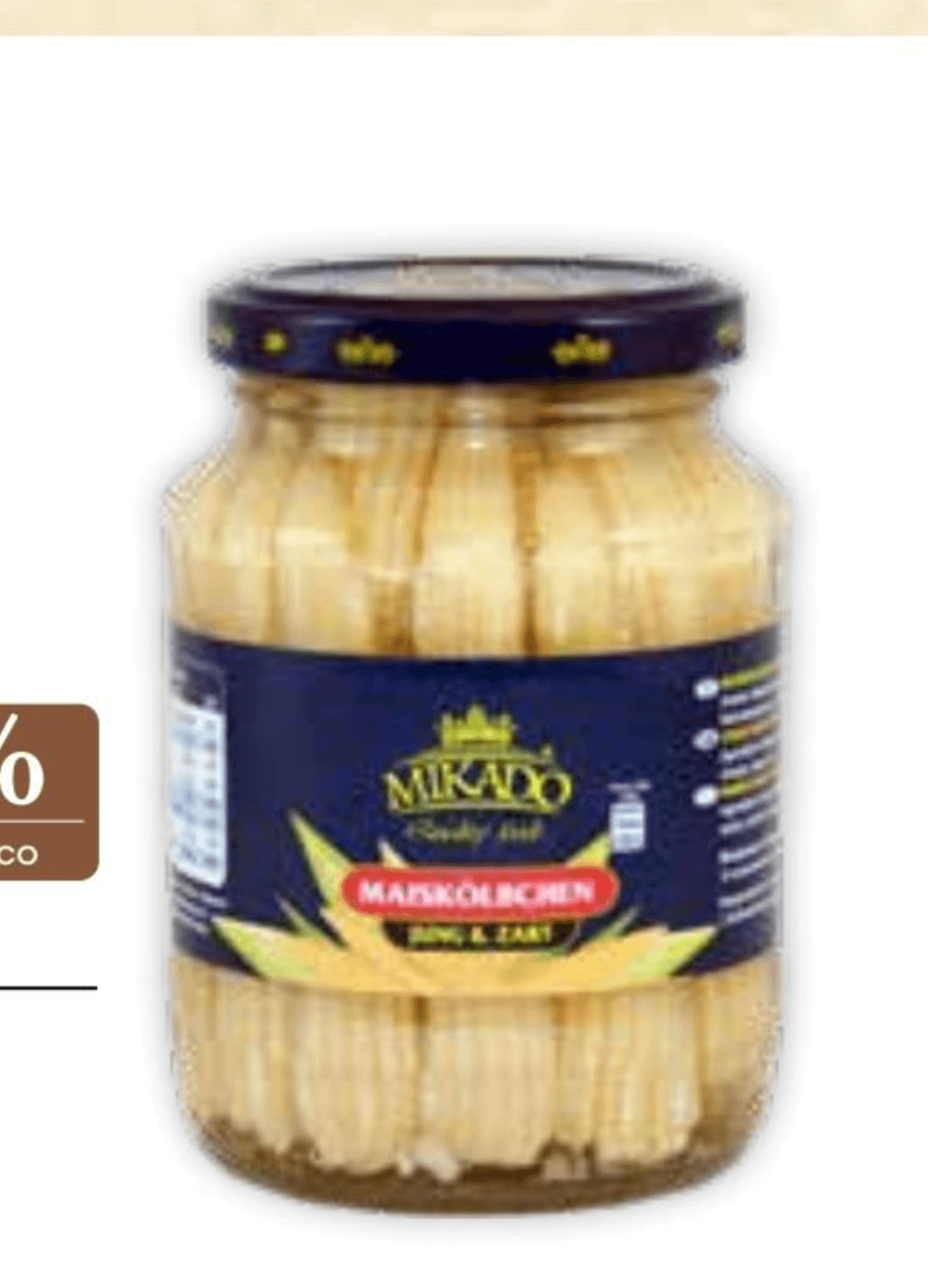 Mikado Baby Koruzni Storži 330 g - Akcija v trgovini Tuš