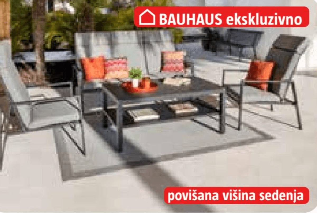 Lounge vrtna garnitura 'Comfy' - Akcija v trgovini Bauhaus