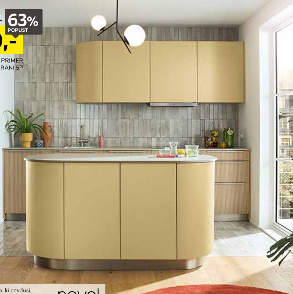 Kuhinja novel - Akcija v trgovini Lesnina