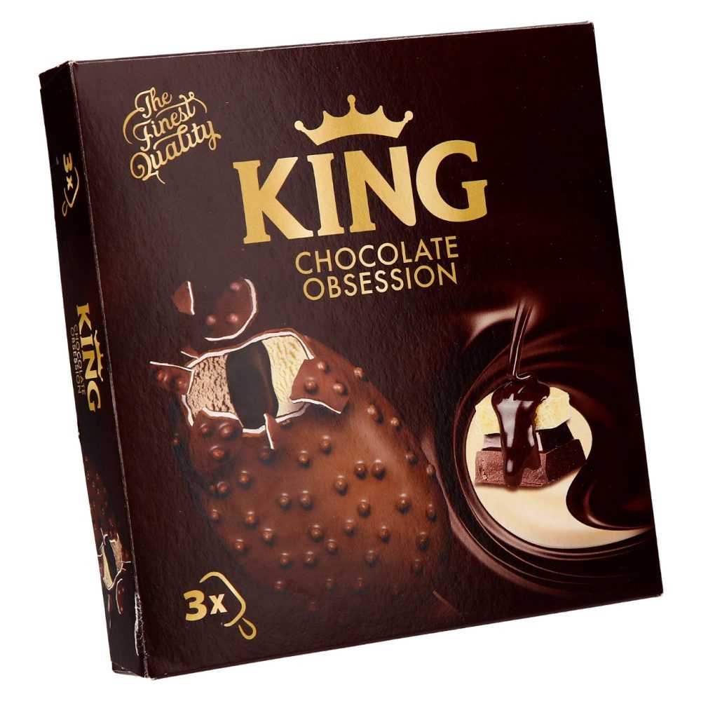 Sladoled na palčki King 3 x 110 ml - Akcija v trgovini Jager