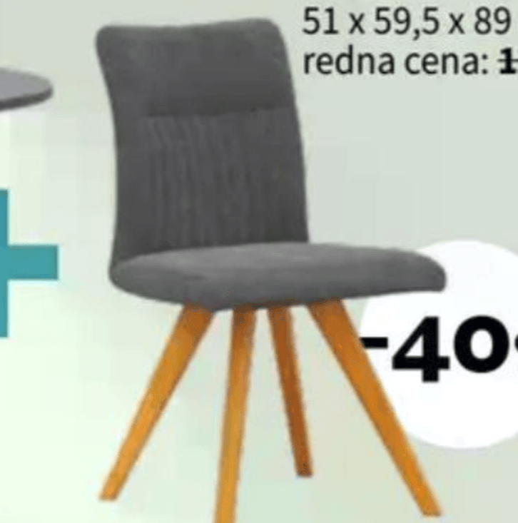 OLEA stol - Akcija v trgovini Prima