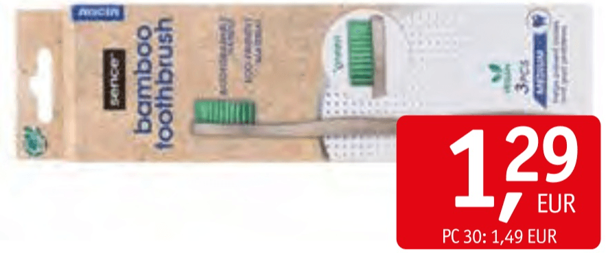 Sence Zobna ščetka 3/1 - Akcija v trgovini Jager