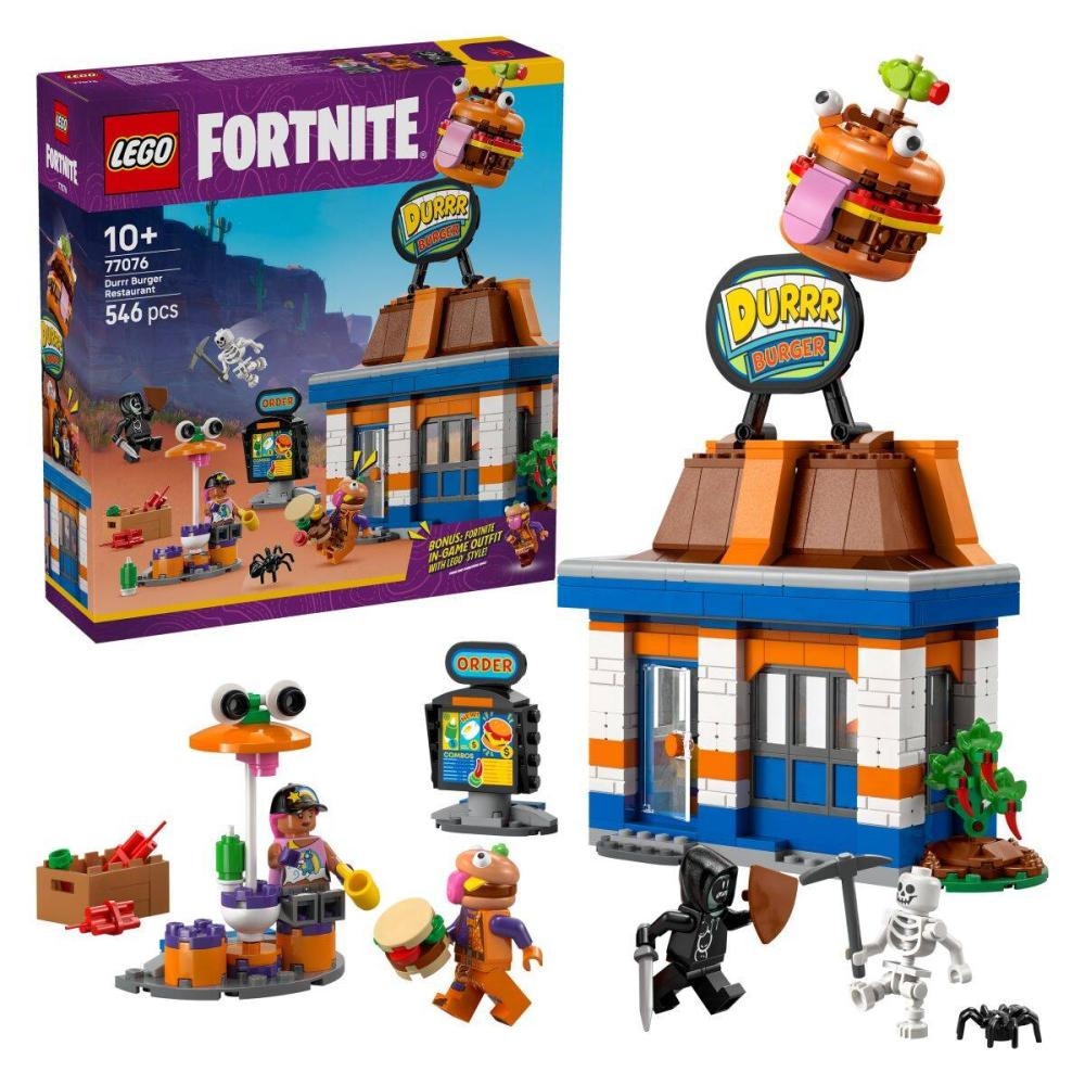 LEGO Fortnite Restavracija Durrr Burger 77076 - Akcija v trgovini Mueller