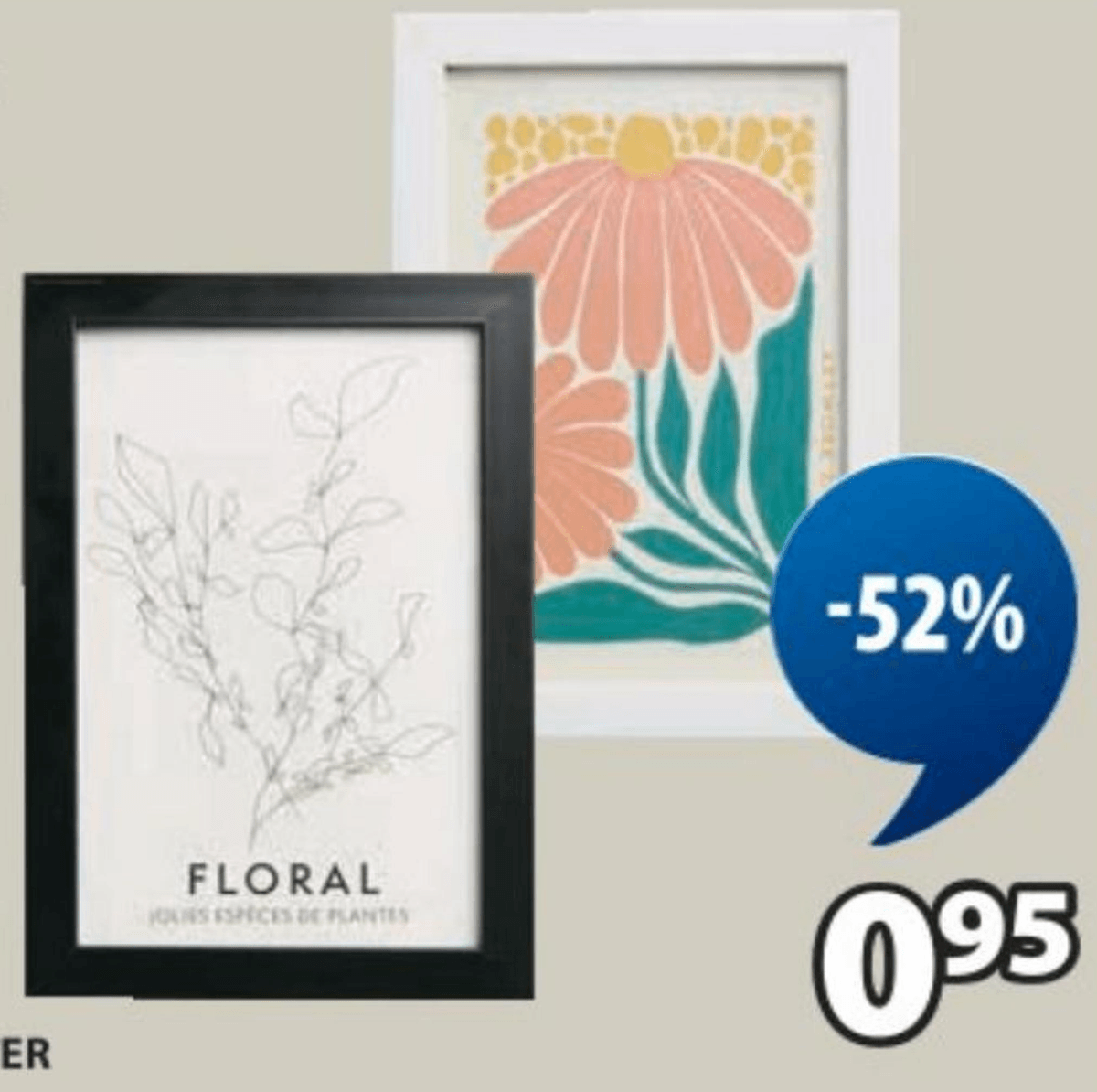 Okvir za slike VALTER - Akcija v trgovini Jysk