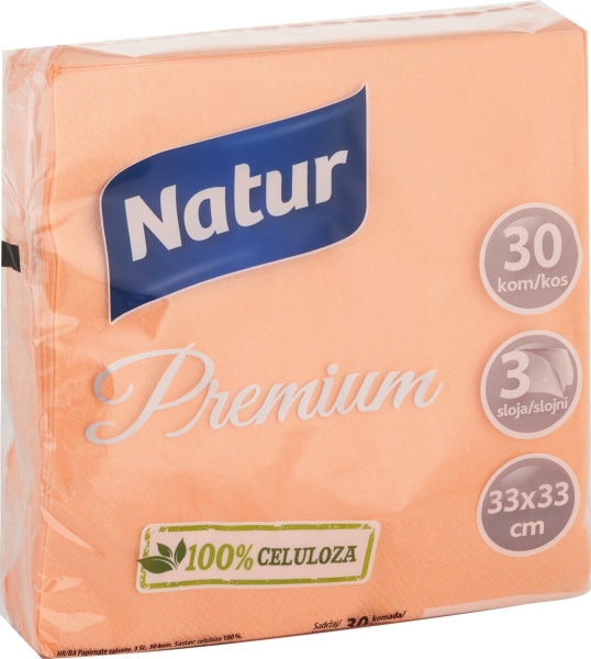 Serviete Natur Premium - Akcija v trgovini Mercator