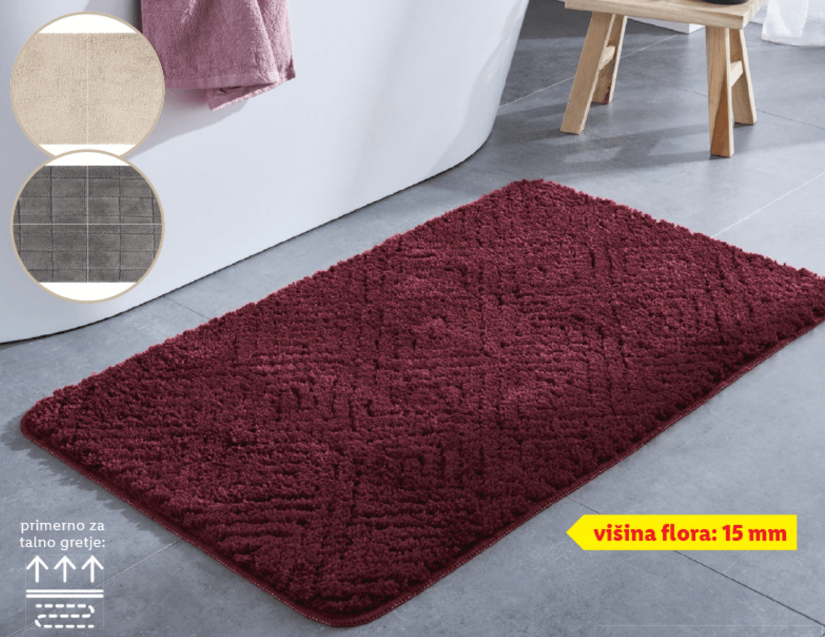 LIVARNO home Kopalniška preproga - Akcija v trgovini Lidl