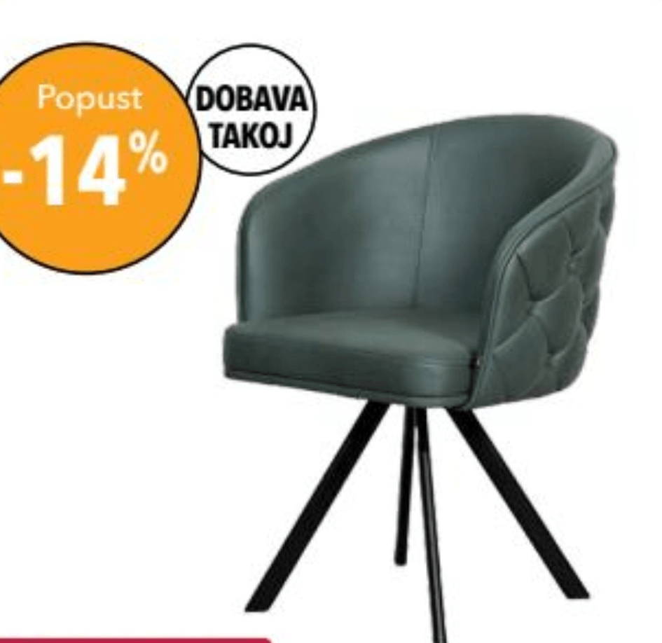 Stol JASMINE - Akcija v trgovini Harvey Norman