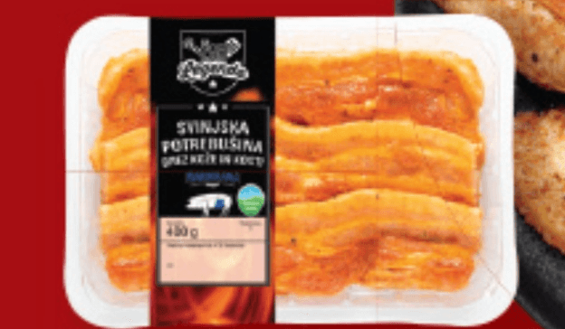 ŽAR LEGENDE Sveža svinjska potrebušina 400 g - Akcija v trgovini Lidl