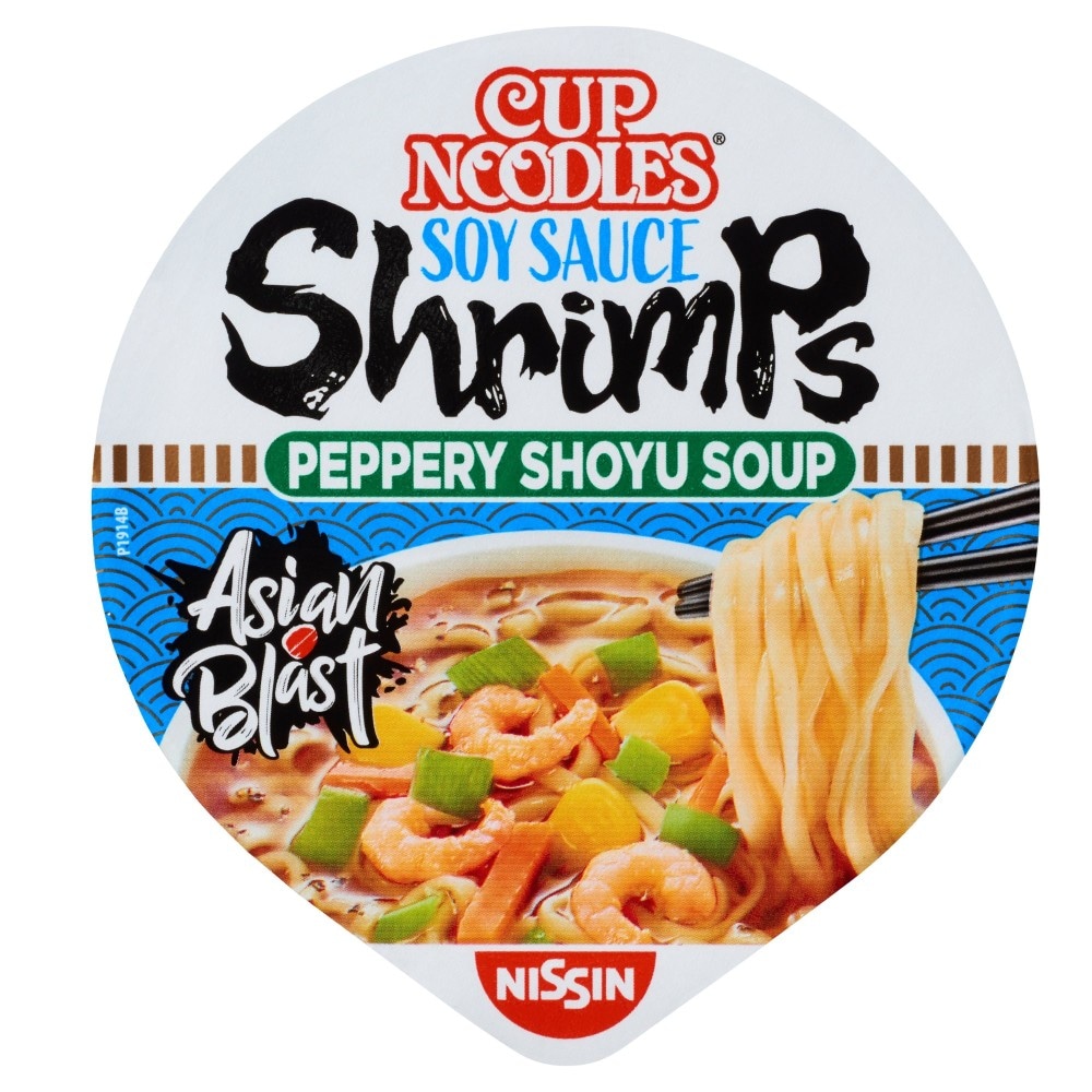 Nissin Instant Juha Cup Noodles Shrimps 63 g ali 64 g - Akcija v trgovini Spar