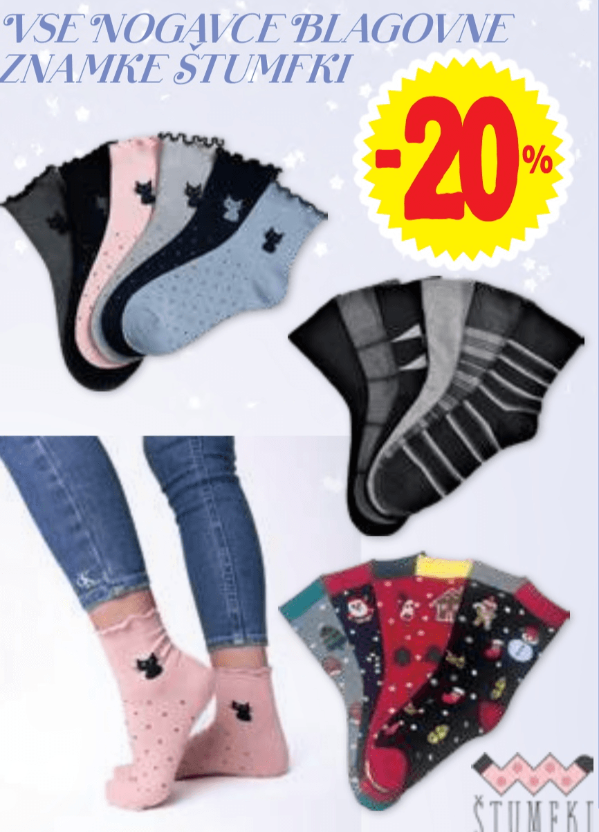 Stumfki Nogavice - Akcija v trgovini E.Leclerc