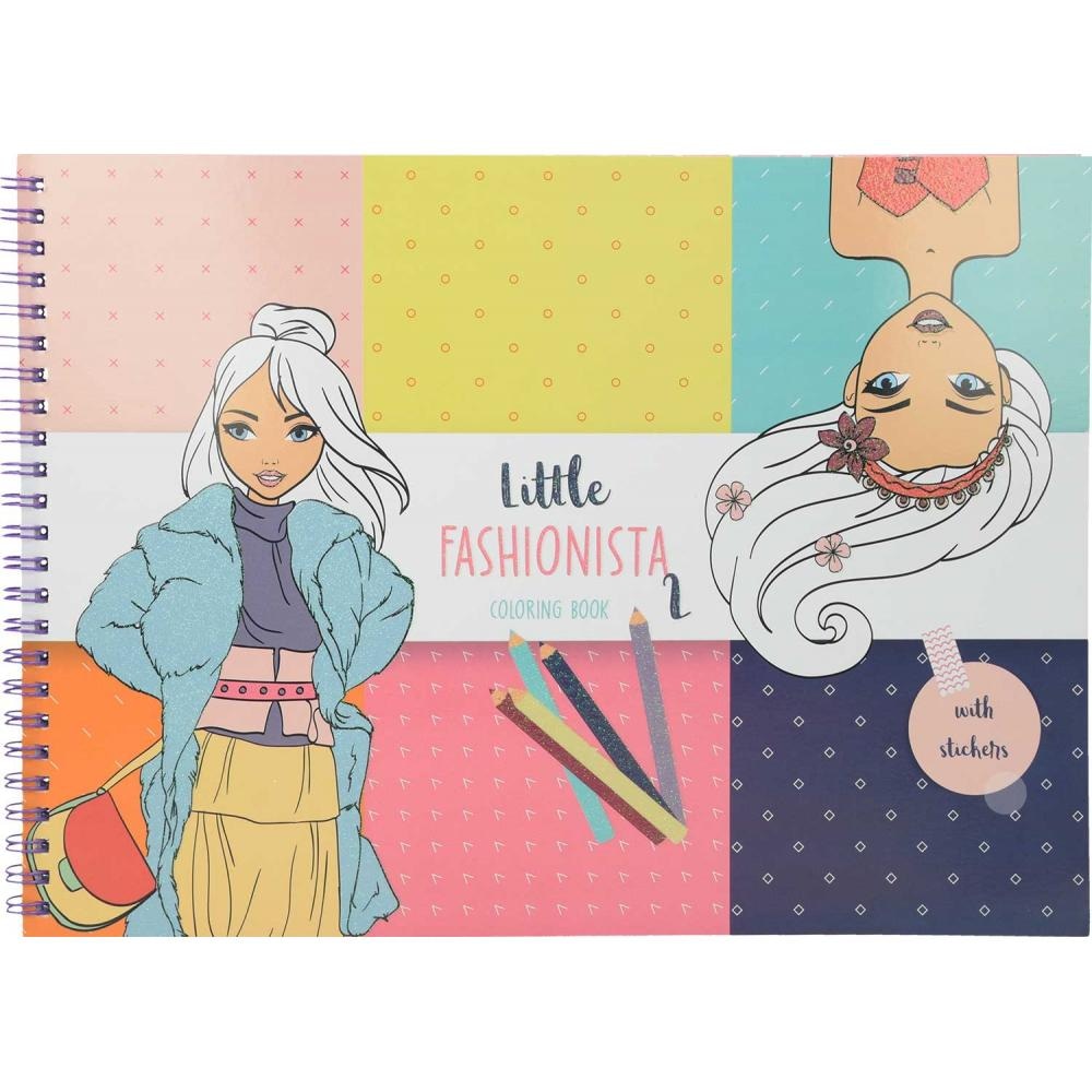 Pobarvanka Creative Little Fashion - Akcija v trgovini Mueller