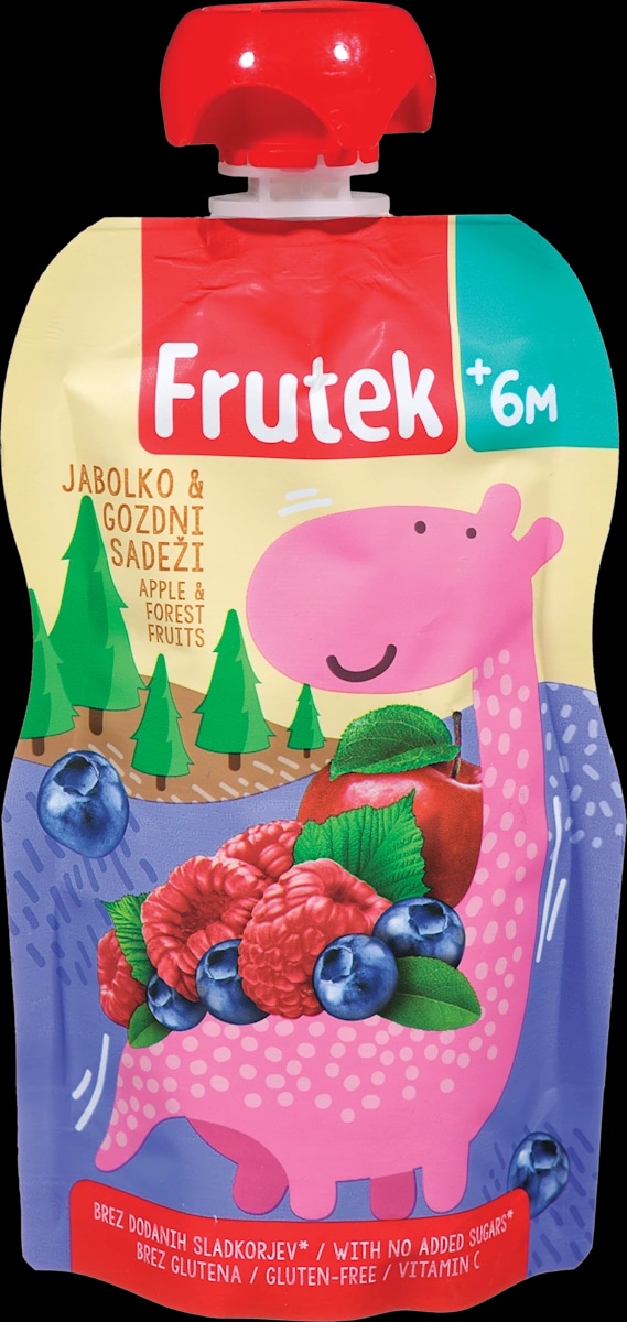 Frutek sadni žepek z okusom jagode in gozdnih sadežev 100 g - Akcija v trgovini Dm