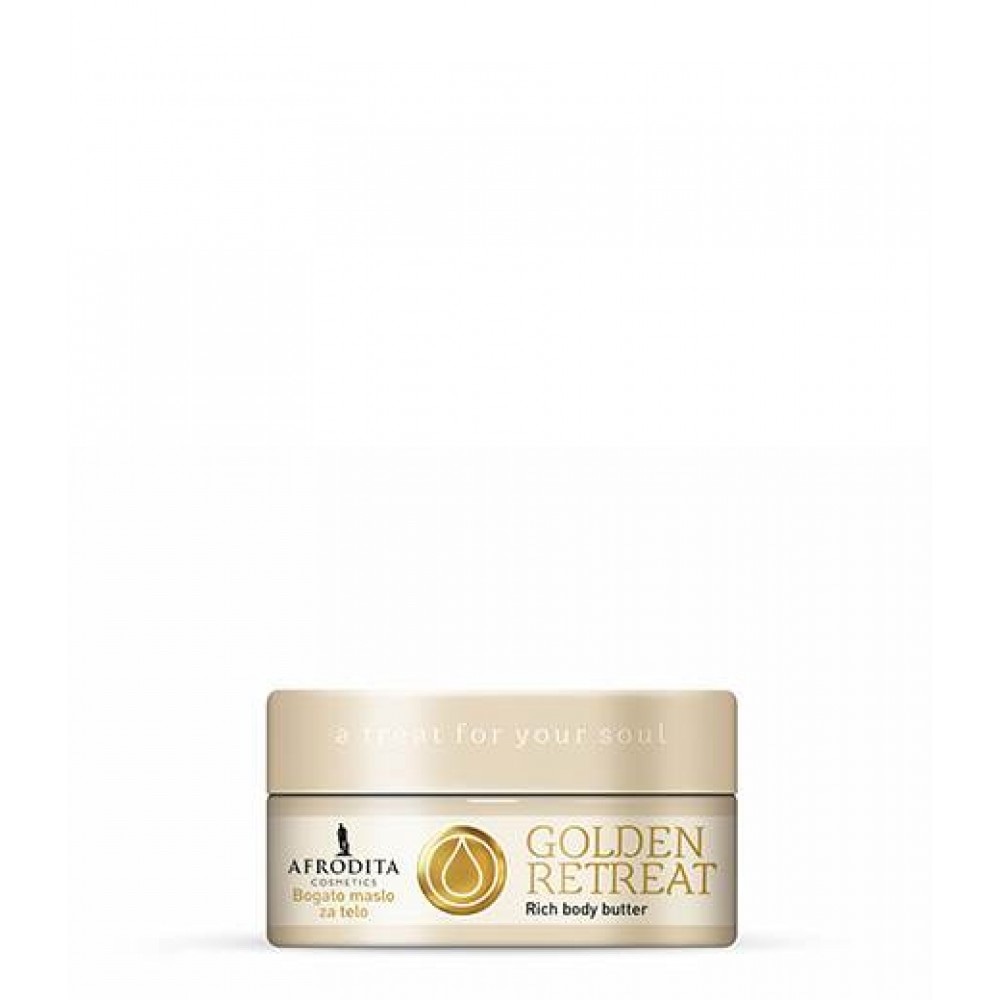 AFRODITA COSMETICS Body Hugs Golden Retreat bogato maslo za telo 200 ml - Akcija v trgovini Dm