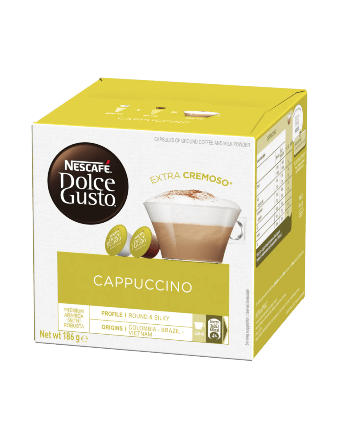 Kava ali kapsule za kavo Nescafe Dolce Gusto - Akcija v trgovini Mercator