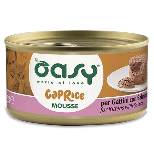 Oasy Caprice Mousse mokra hrana za mačje mladiče 85g Akcija v trgovini Mr. Pet