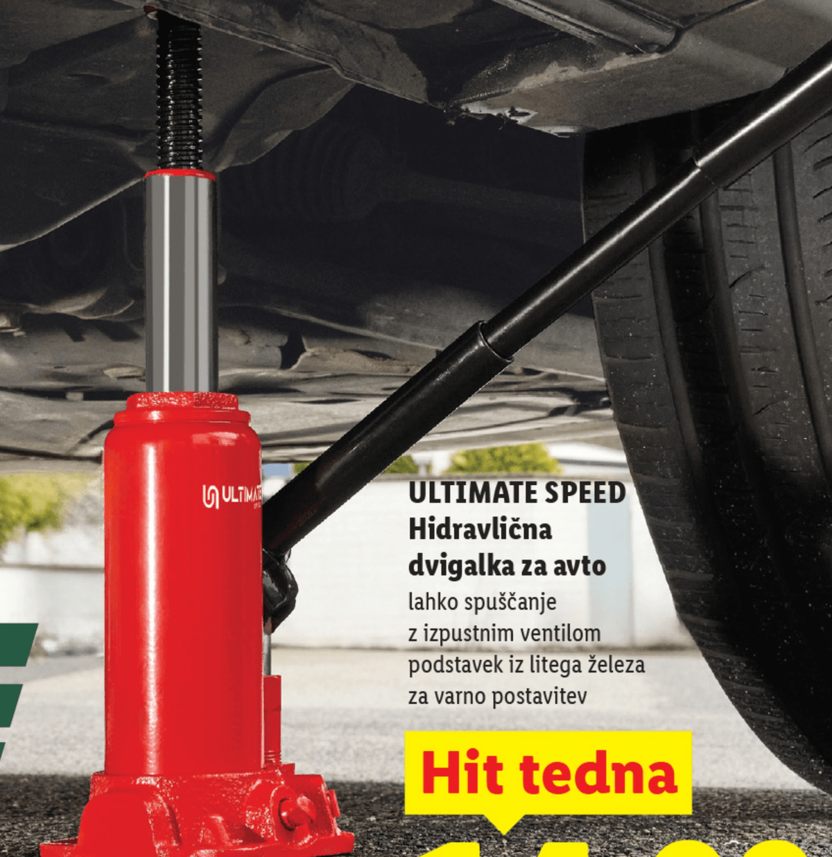 ULTIMATE SPEED Hidravlična dvigalka za avto - Akcija v trgovini Lidl