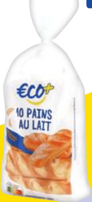 Eco mlečni kruhki 10/1, 400 g Akcija v trgovini E.Leclerc
