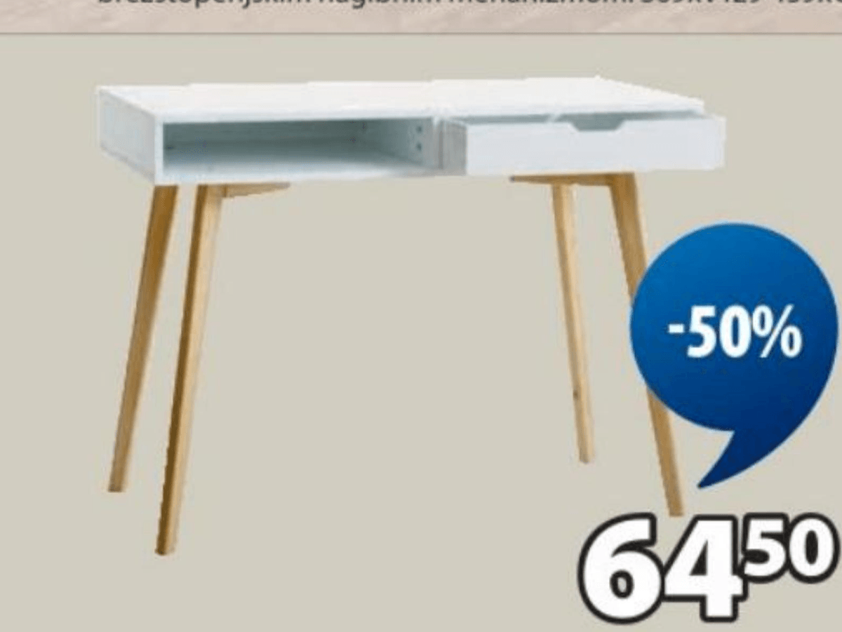 Pisalna miza TAMHOLT - Akcija v trgovini Jysk