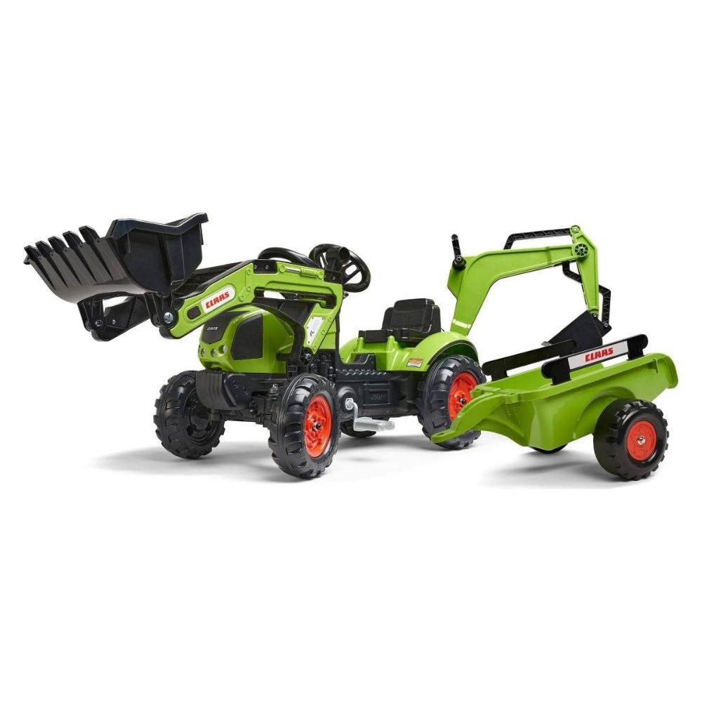 Falk traktor Claas s prikolico - Akcija v trgovini Spar