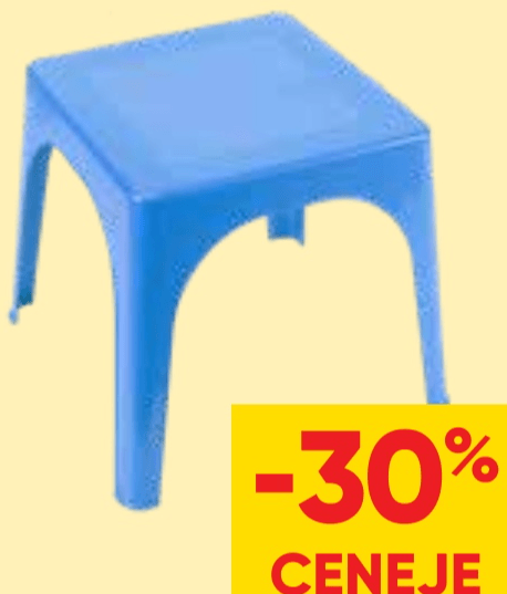 Otroška Miza - Akcija v trgovini Tuš