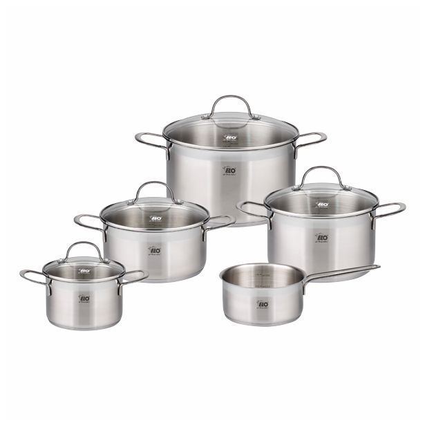 Elo Komplet posod 9-delni, Ø pribl. 14/16/20/24 cm - Akcija v trgovini Lidl