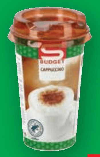 Ledena kava Cappuccino 250 g S-BUDGET - Akcija v trgovini Spar