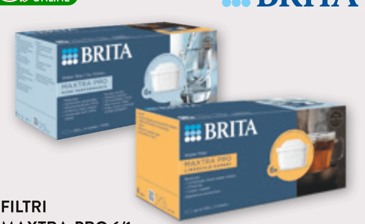 Brita Filtri Maxtra-Pro 6/1 - Akcija v trgovini Spar