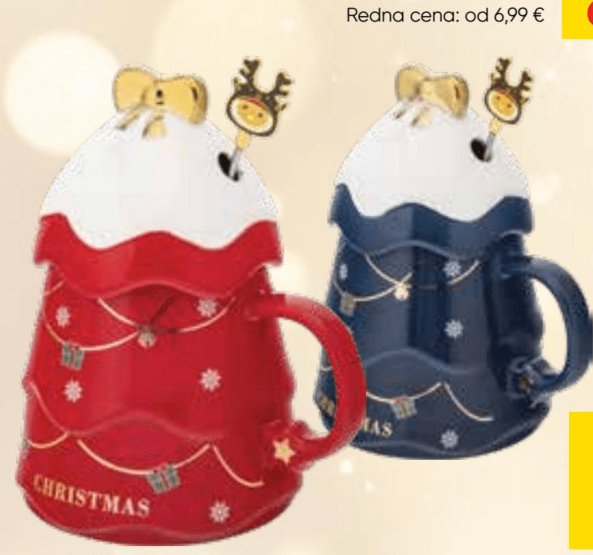 Lonček božično drevo 500 ml - Akcija v trgovini Tuš