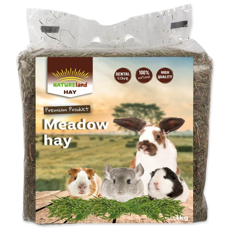 Nature Land planinsko seno 3 kg Akcija v trgovini Mr. Pet
