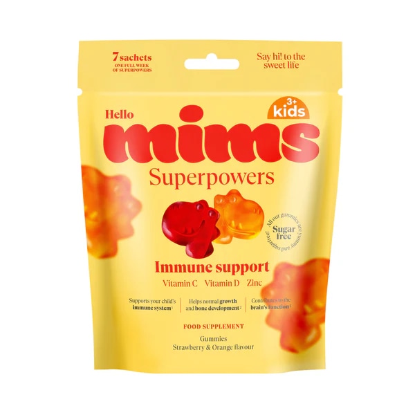 Hello mims Superpowers Immune Support Kids 87,5 g - Akcija v trgovini Dm