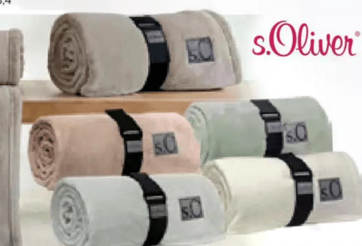 Odeja 150x200 cm s.Oliver - Akcija v trgovini Rutar