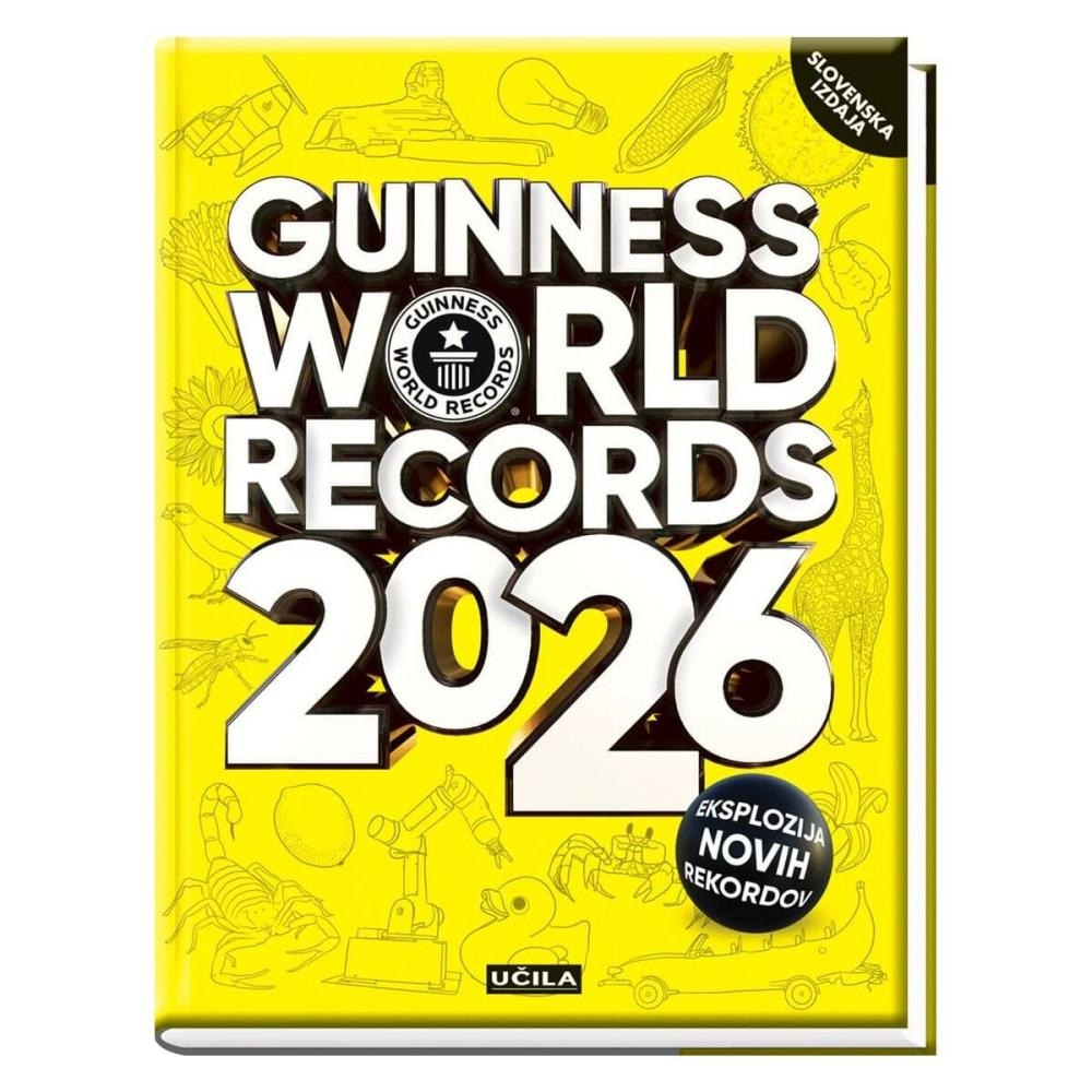 Guinnessova knjiga rekordov 2026 UČILA - Akcija v trgovini Baby Center