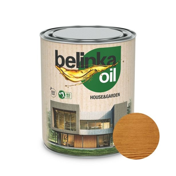 Olje za les Belinka Oil House&Garden 203 TIK 0,75 l - Akcija v trgovini Merkur