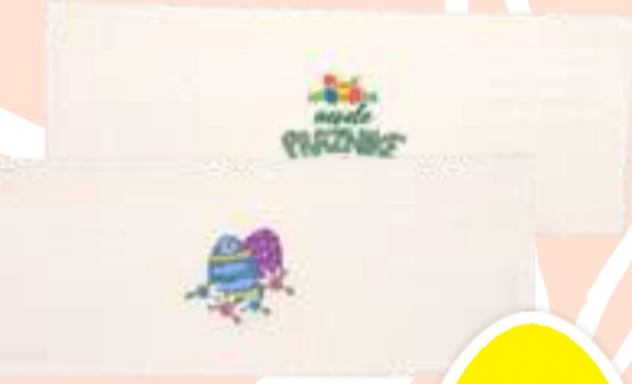 Praznična vezena kuhinjska krpa - Akcija v trgovini E.Leclerc