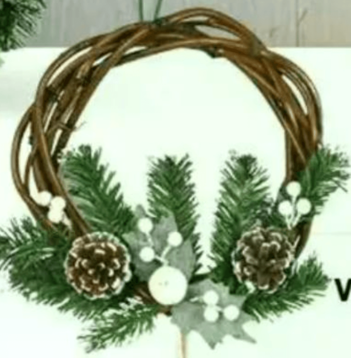 Venec iz slame 25 cm - Akcija v trgovini Mercator