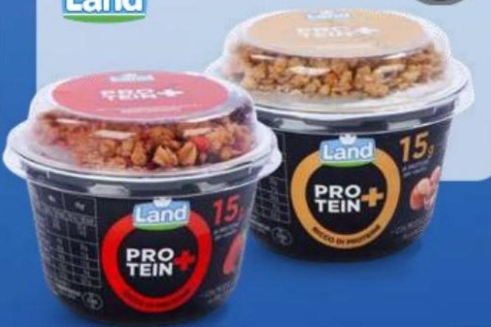 Proteinski jogurt s kosmiči 175 g Land PRO TEIN Akcija v trgovini Eurospin