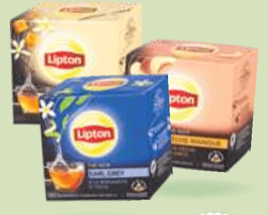 Črni čaj Lipton 30 g - 34 g - Akcija v trgovini E.Leclerc