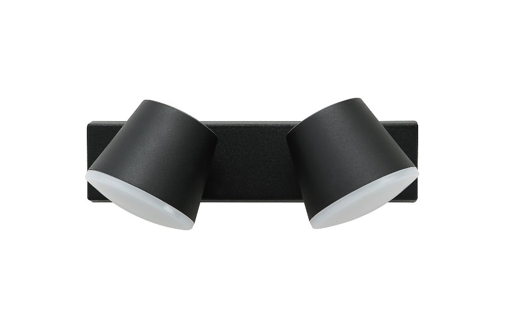 Zunanja stenska LED svetilka 'Denton' (dvojna glava) 2 x 5 W, d 26,5 x š 9 x v 13 cm - Akcija v trgovini Bauhaus