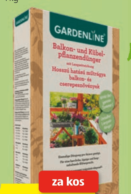 Gardenline Gnojilo za balkonsko cvetje 1 kg - Akcija v trgovini Hofer