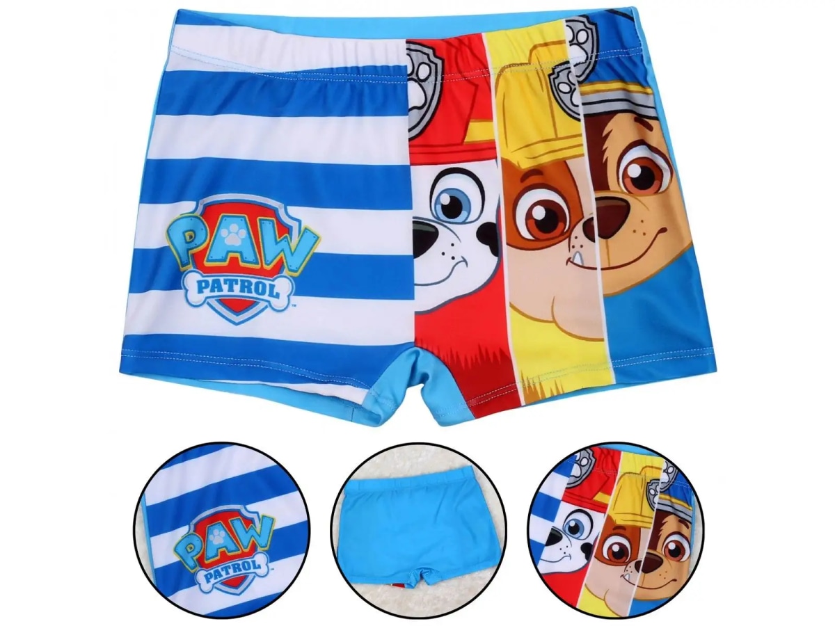 Otroške bokser hlačke 3 kosi Paw Patrol / Vaiana Akcija v trgovini E.Leclerc