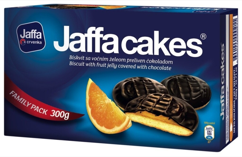 Jaffa Cakes Pomarančni keksi 300 g - Akcija v trgovini E.Leclerc