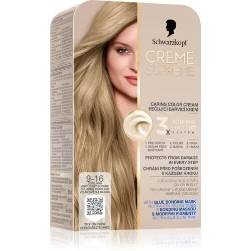 Schwarzkopf Creme Supreme barva za lase 182 ml - Akcija v trgovini Mueller