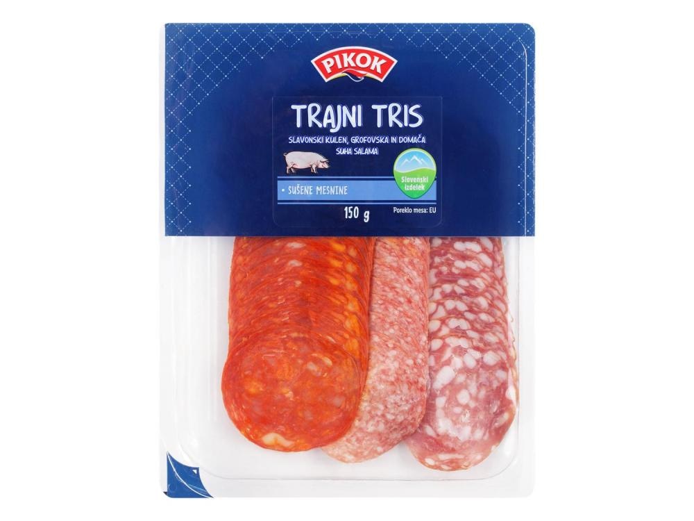 Pikok Trajni tris salam 150 g - Akcija v trgovini Lidl