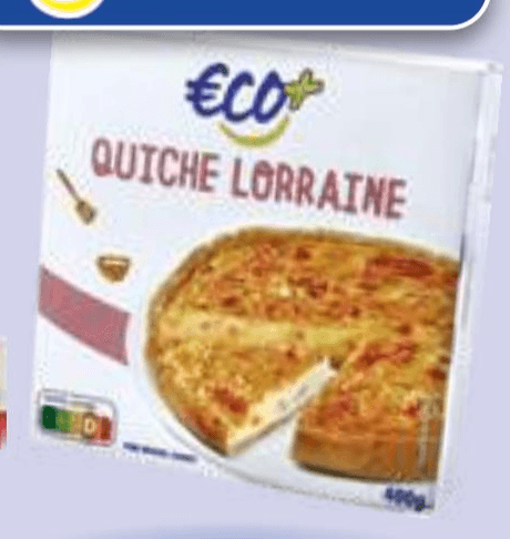 Lotarinška pita 400 g Eco - Akcija v trgovini E.Leclerc
